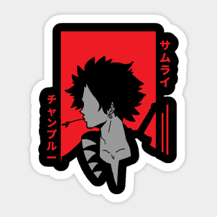 Mugen Samuraichamploo Sticker